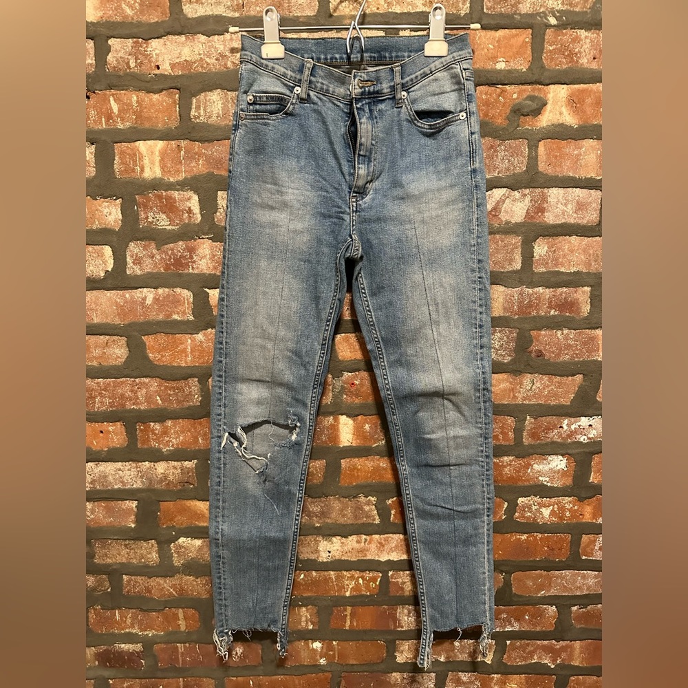 Cheap Monday light wash skinny jean